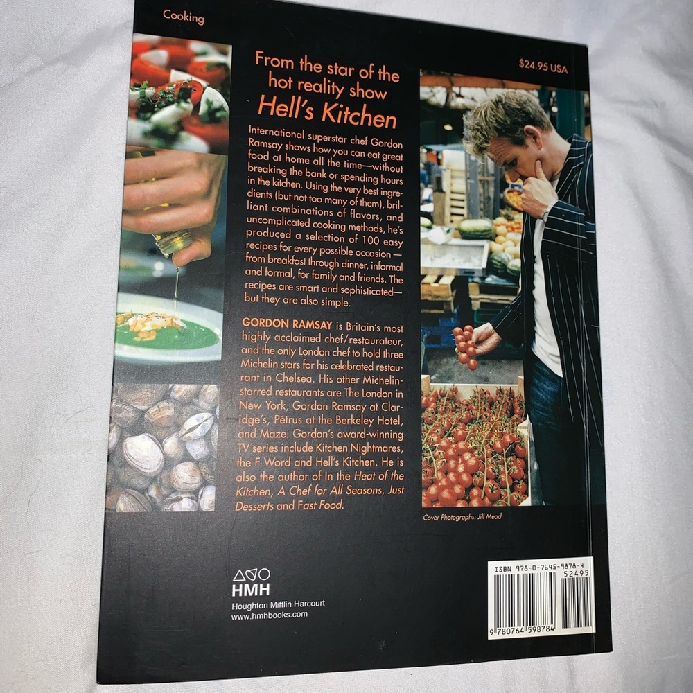 Gordon Ramsay Cookbook + DVD - Picture 4 of 6